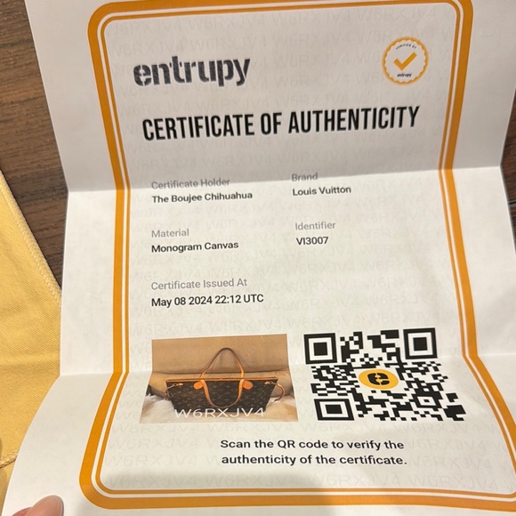 Louis Vuitton Authentic Pre Owned Monogram Neverfull PM Bag W/Dust Bag & COA. - Picture 12 of 16